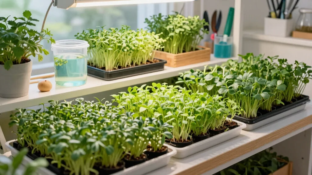 7 Hydroponic Microgreens Setup Ideas for Fast Nutritious and Easy Harvests