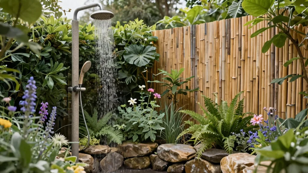 8 Garden Shower Ideas to Create a Lush and Beautiful Outdoor Bathing Space
