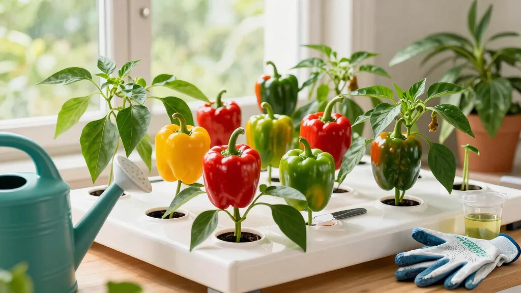 8 Hydroponic Peppers Grow Ideas for a Spicy and Productive Indoor Harvest
