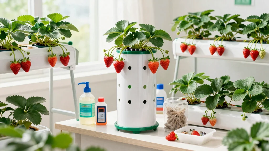9 Hydroponic Strawberries Indoor Ideas for Sweet and Juicy Fruit Year Round
